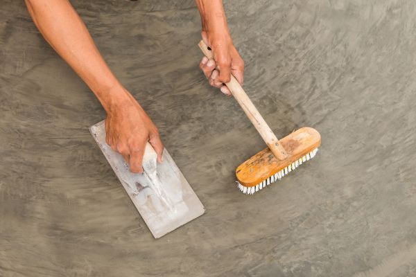Driveway Concrete Staining in Lake Stevens
